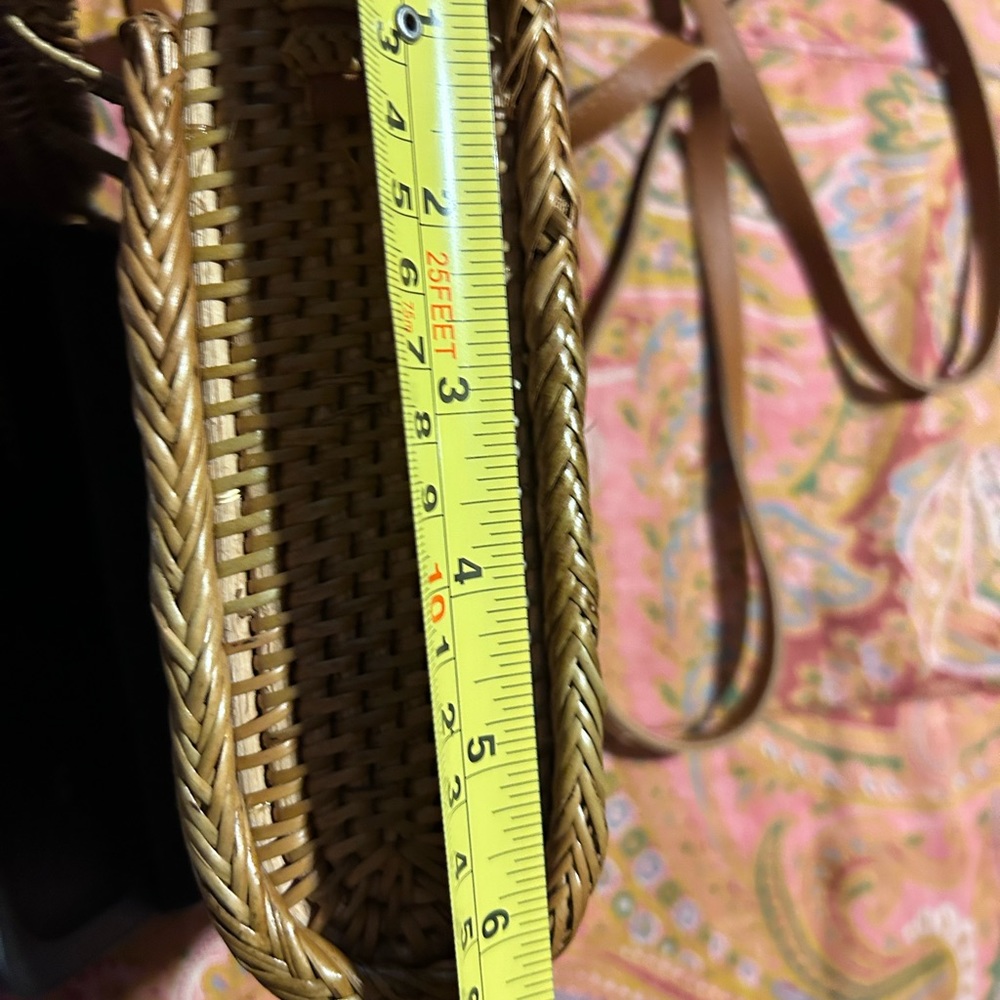 Small Rattan handbag - Picture 6 of 9